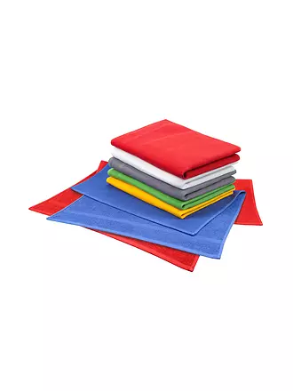 KRACHT | Geschirrtuch 50x70cm Piquet / Frottier Rot | 